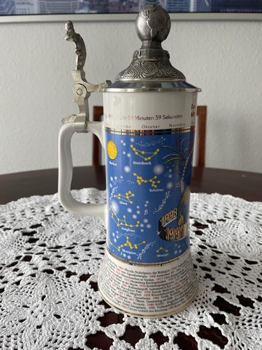 Bierkrug jahrtausendwende - bierkrug,