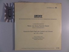 Konzert für Harfe (Orgel oder Cembalo) und Orchester op. 4 Nr. 6 B-dur  [Vinyl, 