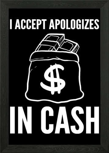 Apologizes cash lustiges p - apologizes,