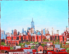 New York,Blick a. Manhattan v