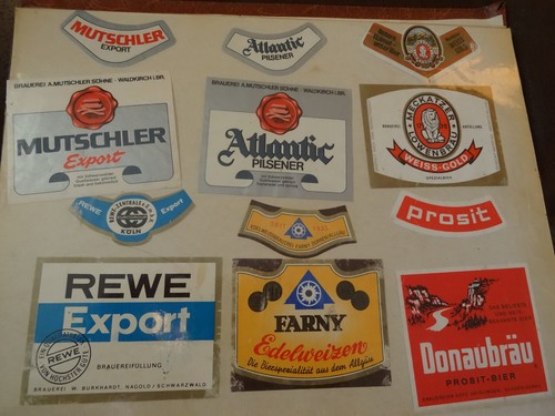 Bieretiketten alt rewe nagold - alt,