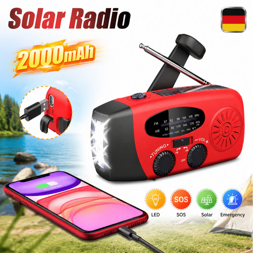 Kurbelradio notfallradio - kurbelradio,
