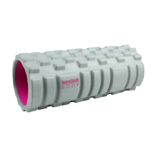 Faszienrolle grau pink - faszienrolle, grau/pink