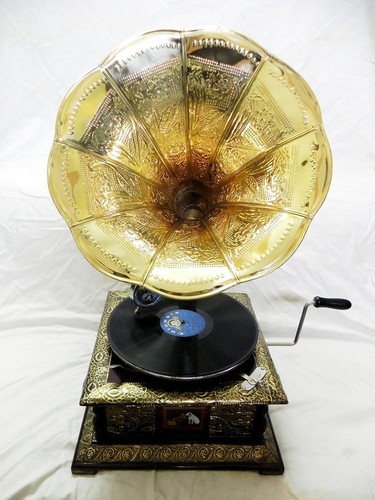 Antikes grammophon voll - grammophon,,