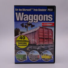 Waggons Microsoft Train Simulator Add on PC Spiel Game 40 ausgesuchte Waggons
