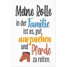 Meine Rolle in der Familie ist