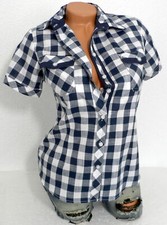 Karo Bluse Hemd Bluse Shirt