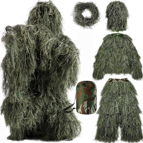 Ghillie suit teilige - 5-teilige, 3d