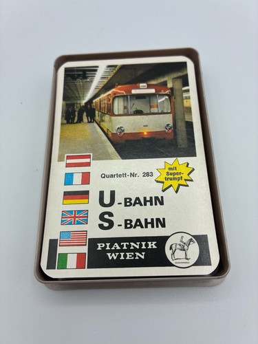Quartett kartenspiel bahn - quartett,