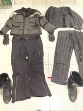 Motorradkombi Herren Textil