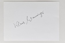 Klaus Wanninger -  - original