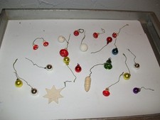 Kugel Christbaumschmuck Baum Federbaum Gansfederbaum Gansfeder stern pilz #121