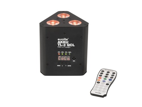 Eurolite akku qcl - qcl, rgb+uv
