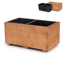 Blumentopf holz pflanzkübel - blumentopf,