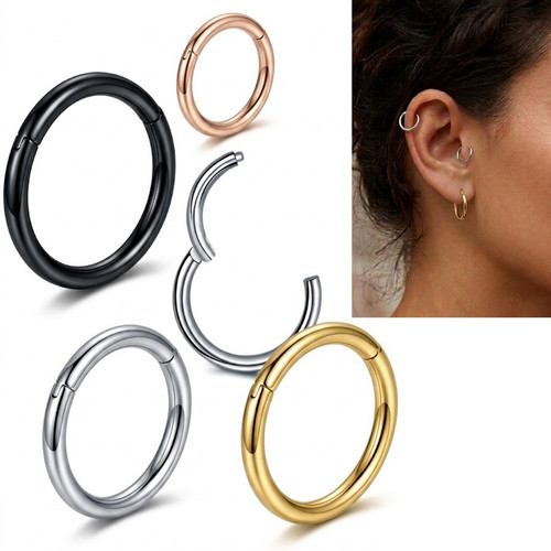 Septum piercing clicker - septum,