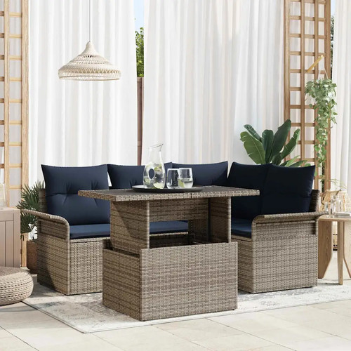 Gartensofa set mit kissen - mit,