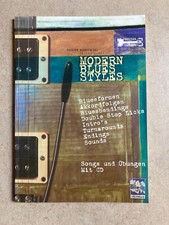 Konowski/Kellert - Modern Blues Styles Gitarre - Songs + Übungen Notenheft + CD