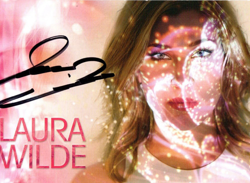 Autogramm laura wilde - autogramm,