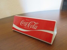 Alter Coca-Cola Speisekartenhalter Gastronomie Werbung menu card holder USA