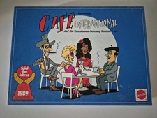 Cafe Café International Mattel 1988 Brettspiel Gesellschaftsspiel Familienspiel