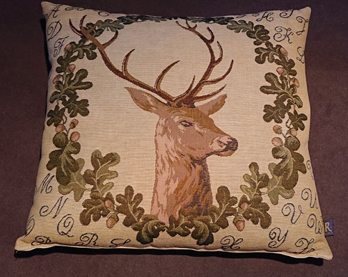 Kissen mit hirschmotiv - kissen,