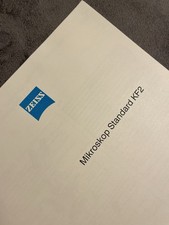 Zeiss KF2 Gebrauchsanleitung MIKROSKOP STANDARD Achromat Bedienungsanleitung