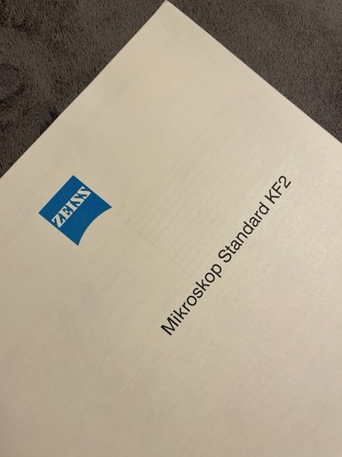 Zeiss kf2 gebrauchsanleitung - zeiss,