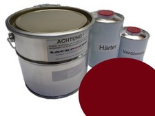 1 Liter Set 2K Autolack DDR Jawa Rot Motorrad kein Klarlack IFA Lackpoint $