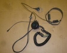 Sprechset Kehlkopf Mikrofon  für Bundeswehr Funkgerät ( Mod 2 )