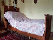 Massivholzbett mit Burmeier Einlegerahmen, auch einzeln zu haben