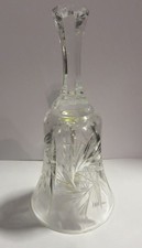 Tischglocke aus Kristall mit