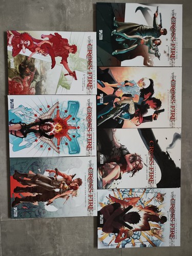 Comic serie cross - cross, fire