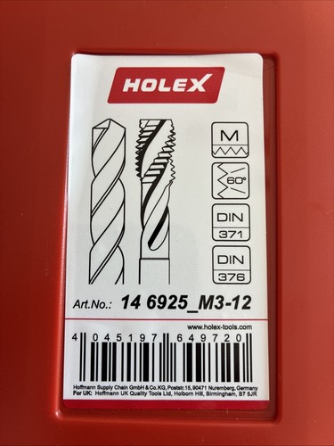 Holex m12 gewindebohrer - holex,