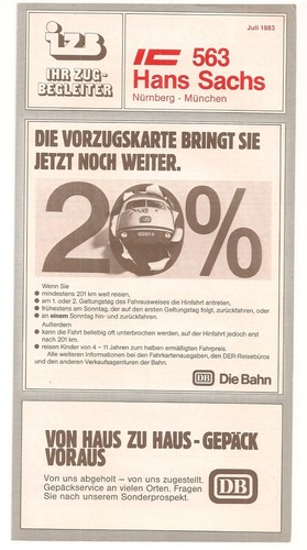 Ihr zugbegleiter ic - zugbegleiter, (izb-db)