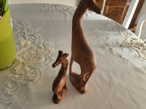 Holz giraffe figuren - holz,