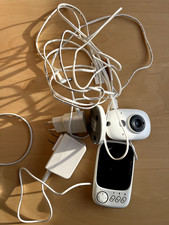 Video-Babyphone mit Monitor, Tischhalterung und 2 Netzteilen