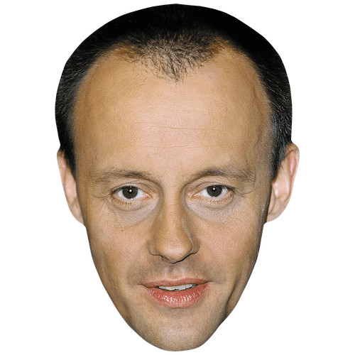 Friedrich merz maske - (stubble),