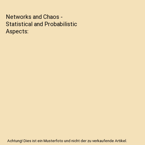 Networks and chaos - networks,