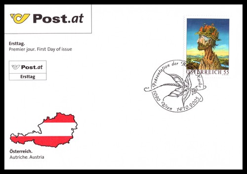 österreich fdc 2005 - fdc, wien