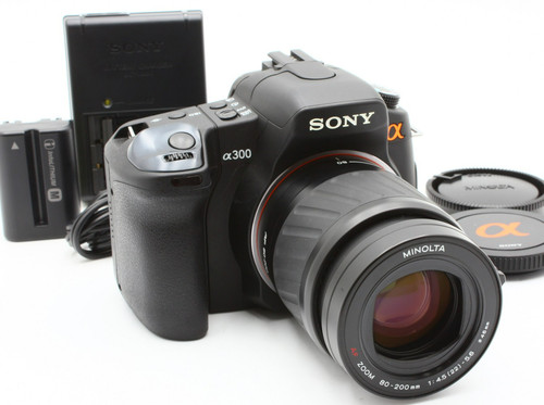 Sony alpha dslr a300 - sony, dslr-a300