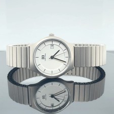 DAMEN  UHR  AUS  TITAN MIT DATUM UND  FLEXARMBAND #  SCHMUCKJAGD