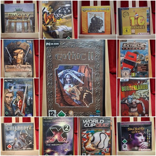 Spiele konvolut auswahl - pc,