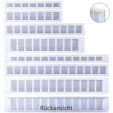 Lüftungsgitter Stegblech