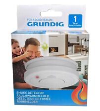 Grundig Rauchmelder mit Batterie Feuermelder Rauchwarnmelder