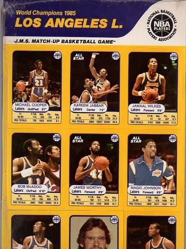 1985 jms lakers mint - 1985,