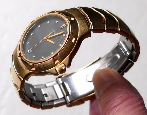 Schwere vergoldete herrenuhr - schwere,,