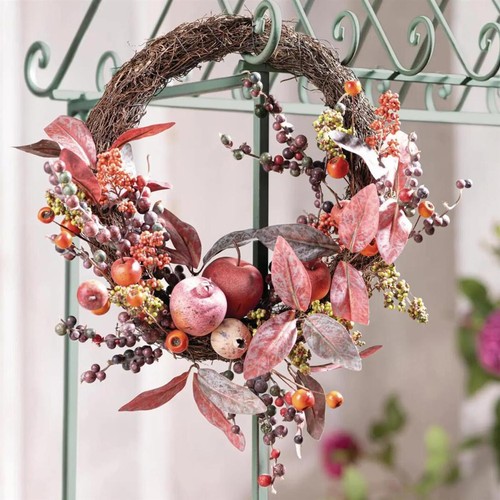 Rattan herbst kranz - herbst,