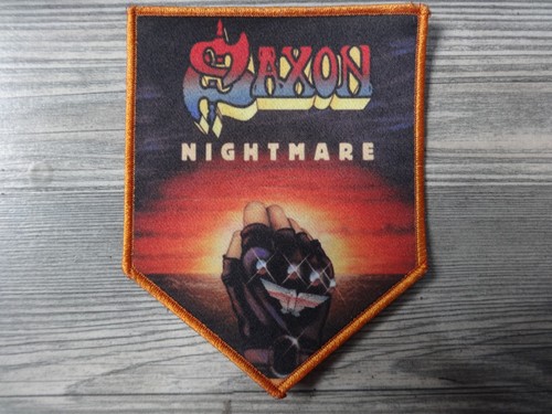 Saxon shield patch heavy - heavy, metal