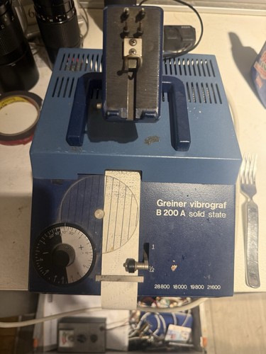 Greener vibrograf b200 - vibrograf, a