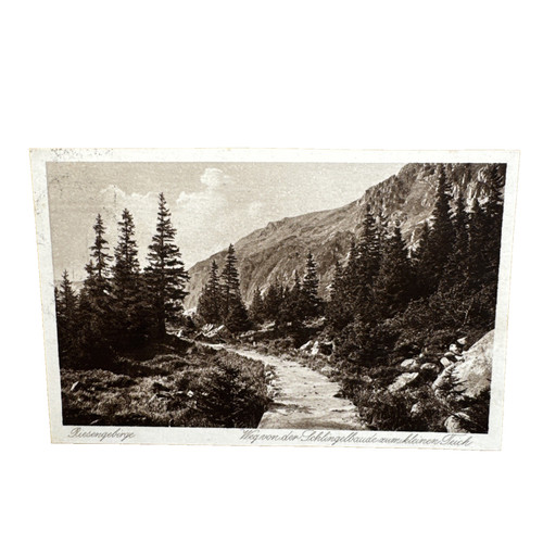 Postkarte riesengebirge - postkarte, ak